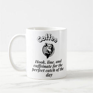 Caneca De Café Cafeinato e Linha de Ganchos de Café para o Perfei