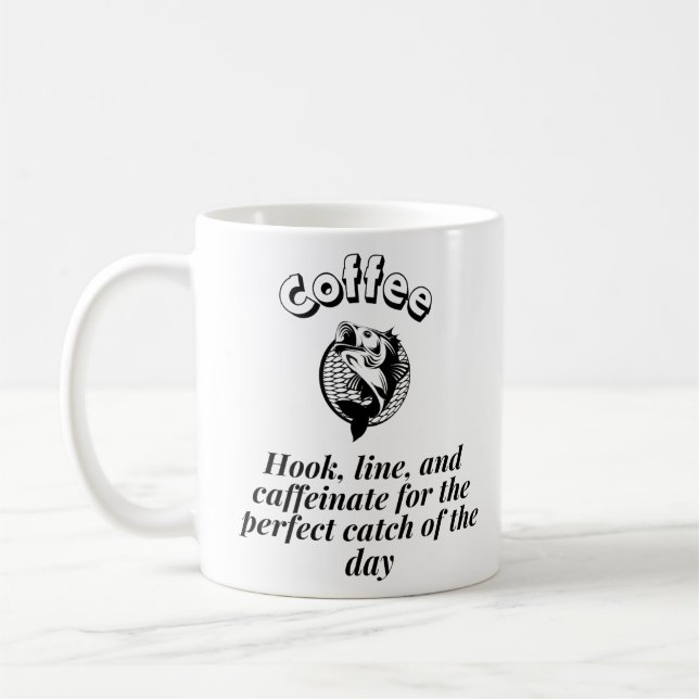 Caneca De Café Cafeinato e Linha de Ganchos de Café para o Perfei (Esquerda)