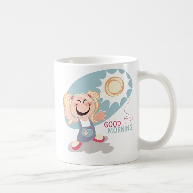 Caneca De Café Cafezinhos - Boa Manhã Gatinho (Direita)