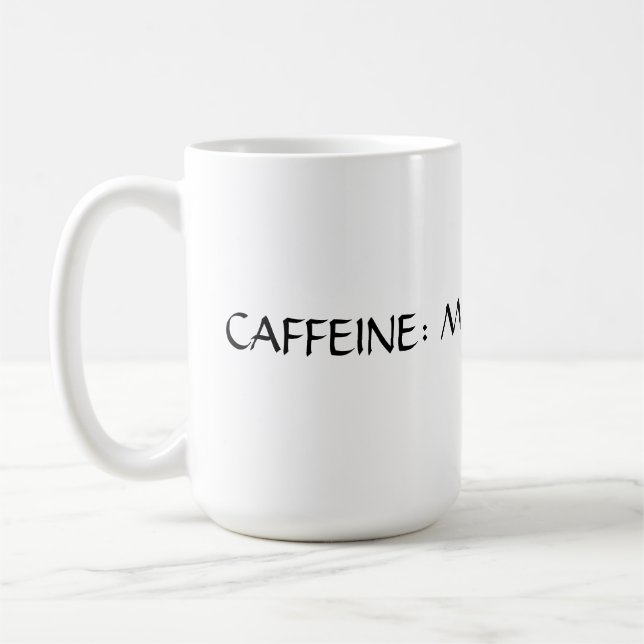 Caneca De Café Caffein (Esquerda)