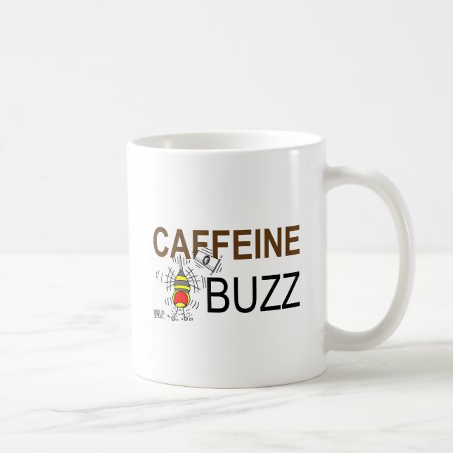 Caneca De Café Caffeine Buzz Coffee Mug (Direita)