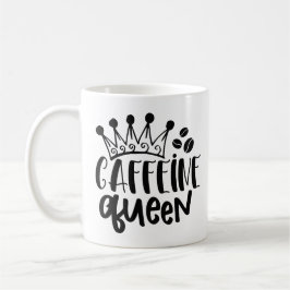 Caneca De Café Caffeine Queen