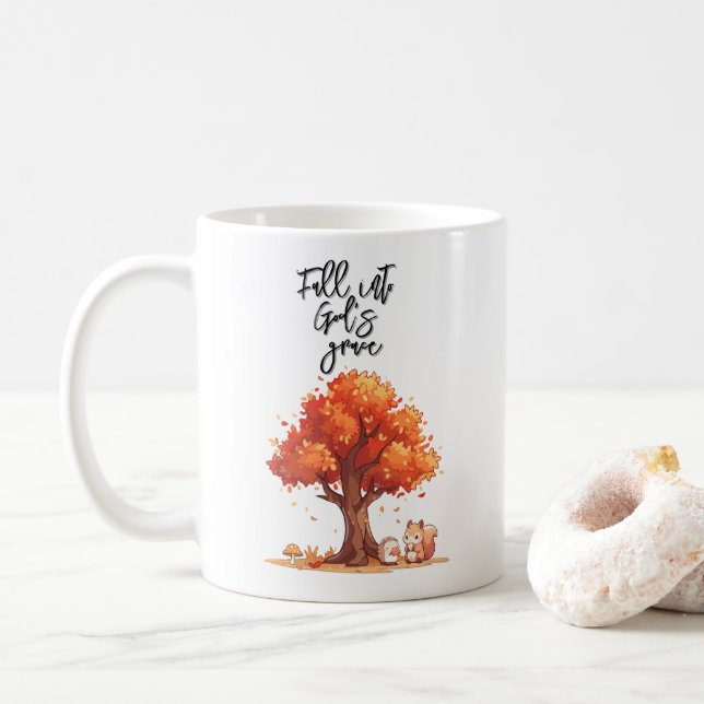 Caneca De Café Cai na Graça de Deus (Com Donut)