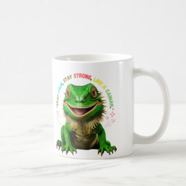 Caneca De Café "Caiman Power - Continue forte