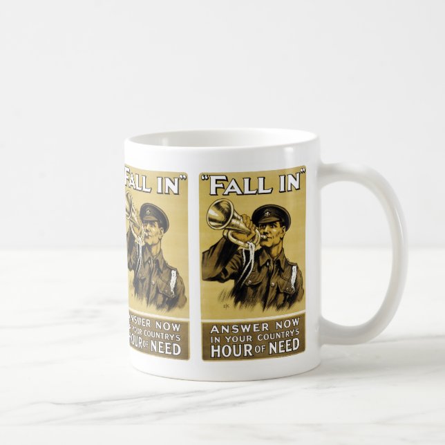 Caneca De Café Cair (Direita)