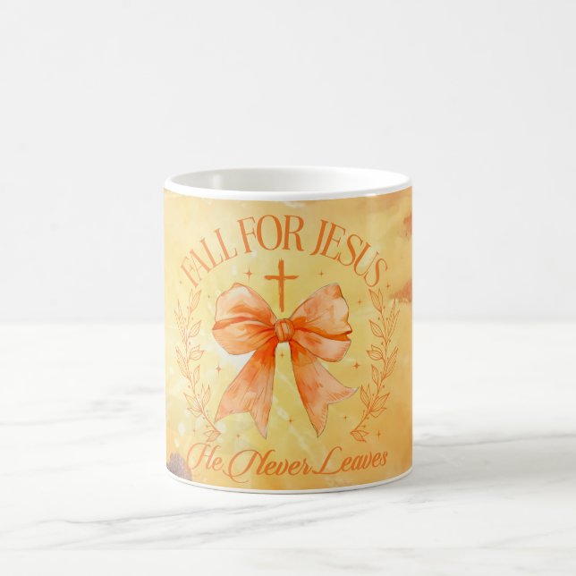 CANECA DE CAFÉ CAIR POR JESUS QUE NUNCA MORA (Centro)