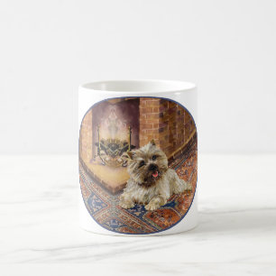 Caneca De Café Cairn Terrier by Cozy Lareira