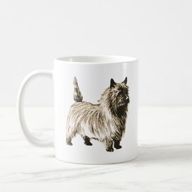 Caneca De Café Cairn Terrier Coffee Mug (Esquerda)