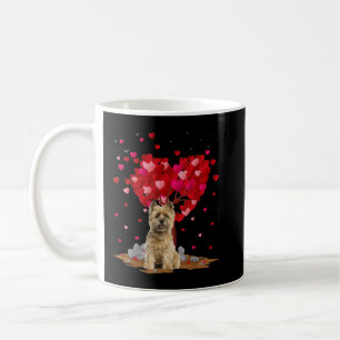 Caneca De Café Cairn Terrier Dog Lover Heart Shape Terrier