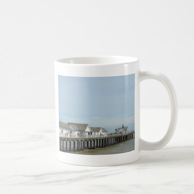 Caneca De Café Cais de Southwold Suffolk (Direita)