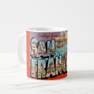 Caneca De Café Cais do Pescador de São Francisco