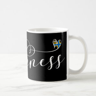 Caneca De Café Caithness Heart Flag, Escócia