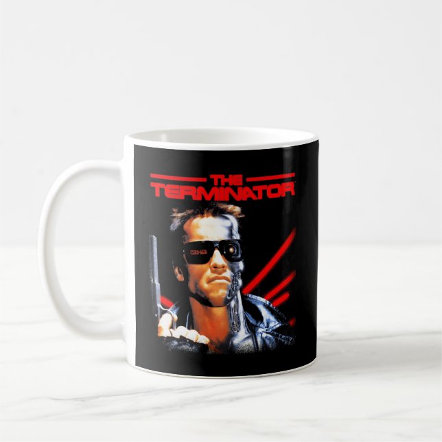 Caneca De Café Caixa de filme do terminador (Esquerda)