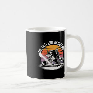 Caneca De Café Caixa de Penalidade do Jogador de Hóquei Goleiro d