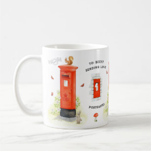 Caneca De Café Caixa de Posto Personalizada Possuir Mug