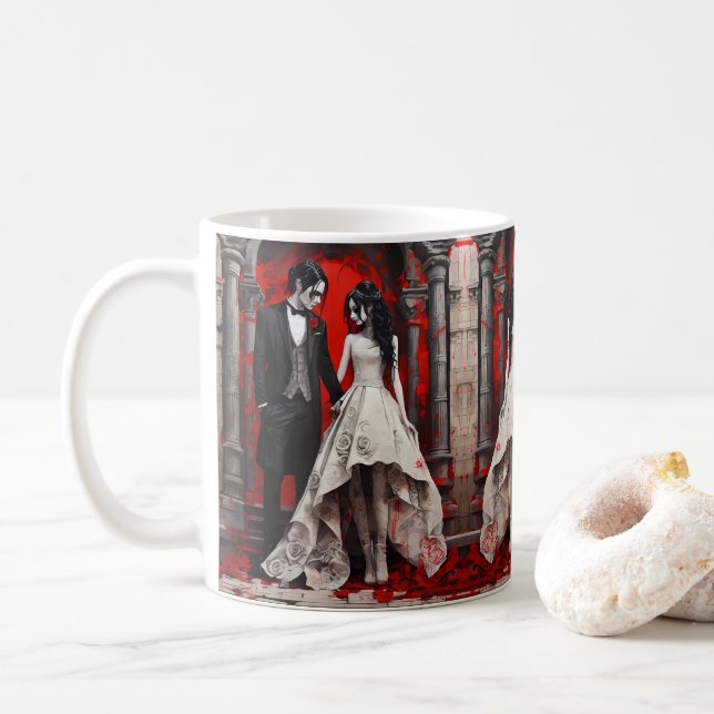 Caneca De Café Caixa de presentes de vinho (Com Donut)