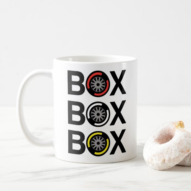 Caneca De Café Caixa F1 (Com Donut)