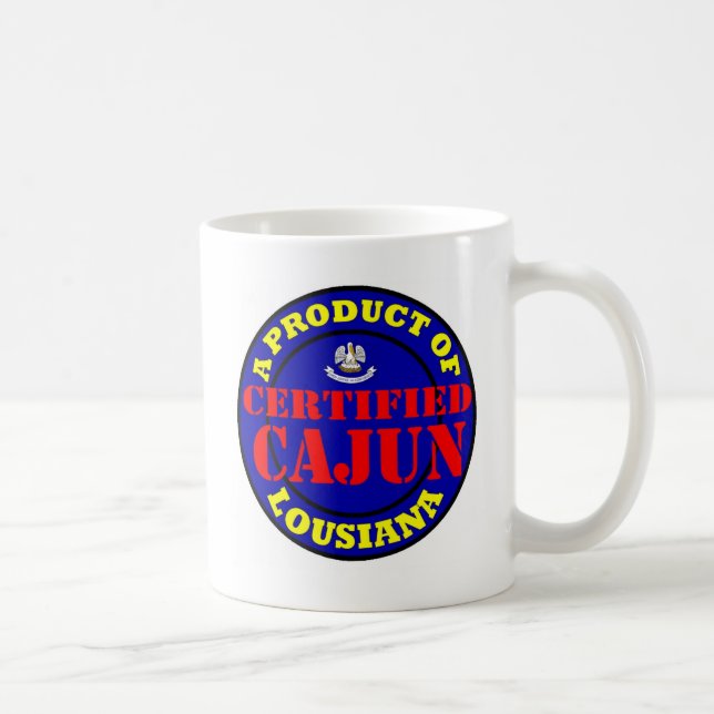 CANECA DE CAFÉ CAJUN CERTIFICADO (Direita)