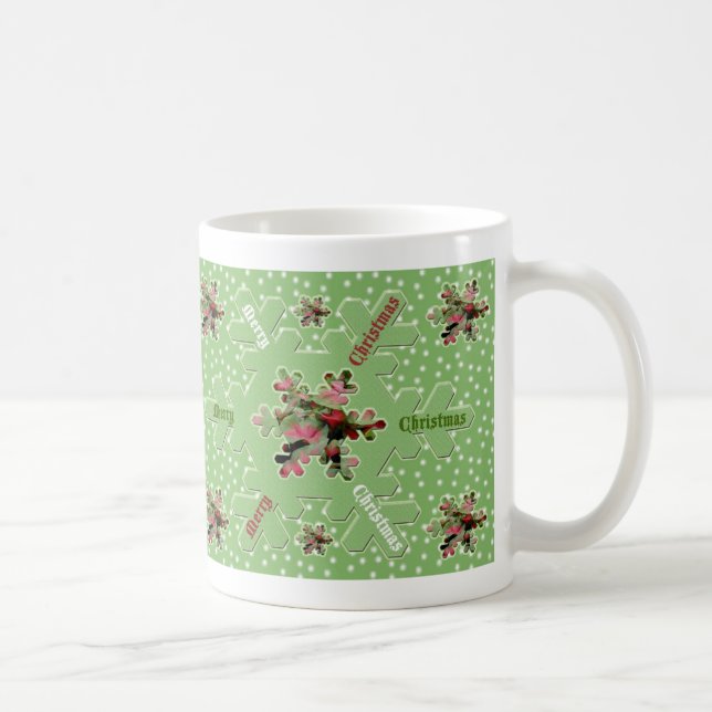 Caneca De Café Caladium Merry Christmas Mug (Direita)