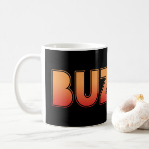 Caneca De Café Calão de Buzzin Manchester, dialecto nativo de