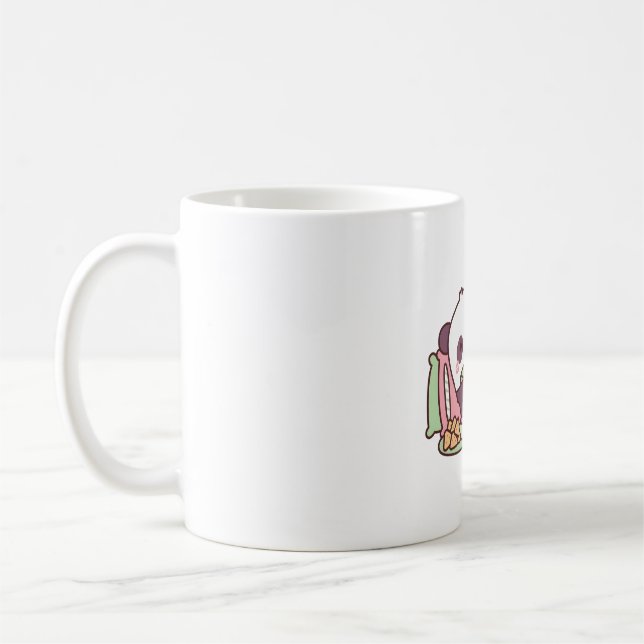 Caneca De Café Calça de Panda Bonita com Chips de Anime e Chá de  (Esquerda)