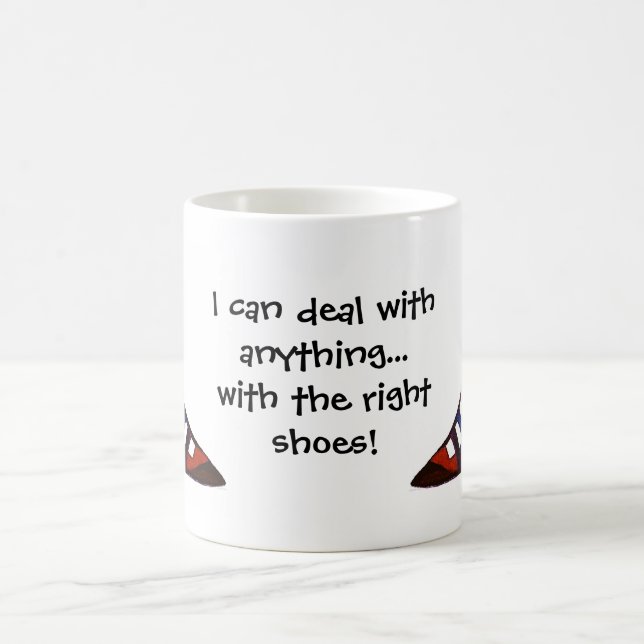 Caneca De Café Calçado Humorístico (Centro)