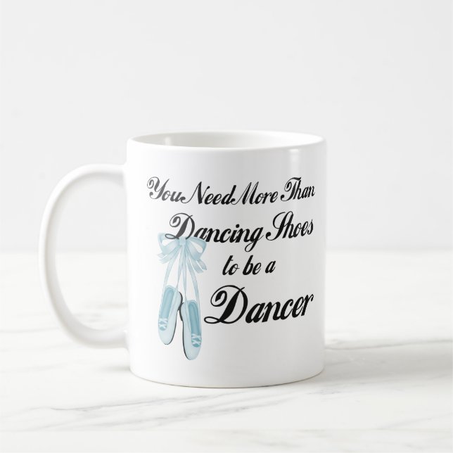 Caneca De Café Calçados da dança (Esquerda)