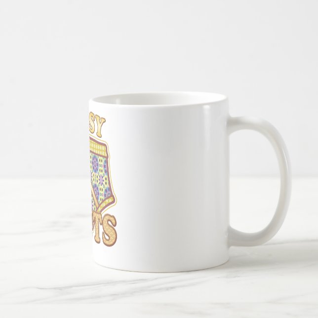 Caneca De Café Calças Bossy v2 (Direita)