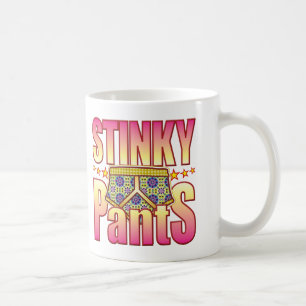 Caneca De Café Calças floridos fedidos