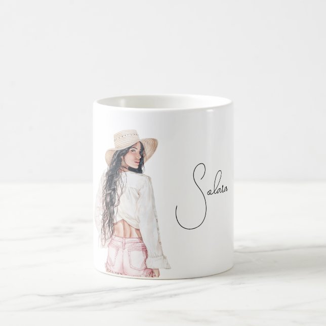 Caneca De Café Calções Rosa Feminino (Centro)