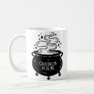 Caneca De Café Caldeirão Ferve em Mim