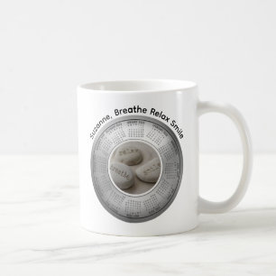 Caneca De Café Calendário 2026 Respire Relaxe Sorria Café