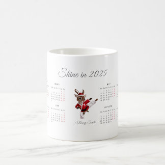 Caneca De Café Calendário Personalizado 2025