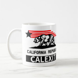 Caneca De Café Calexit California