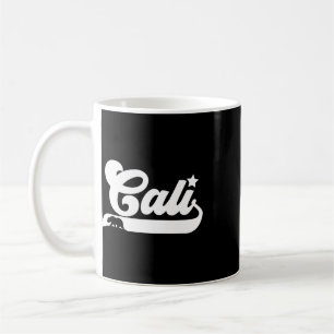 Caneca De Café Cali Vintage California Urso Estado EUA Beleza Des
