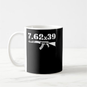 Caneca De Café Calibre Ammo AK-47 7,62X39