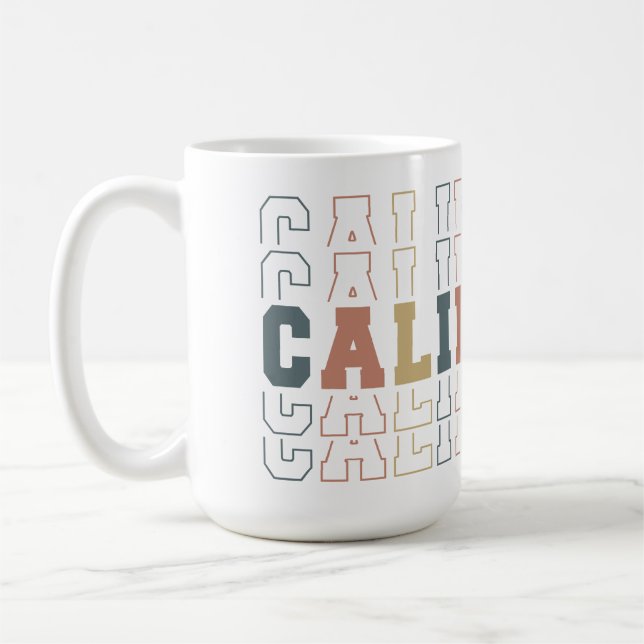 Caneca De Café Califórnia (Esquerda)