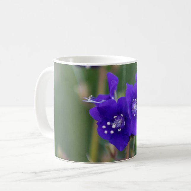 Caneca De Café California Bluebell (Frente Esquerda)