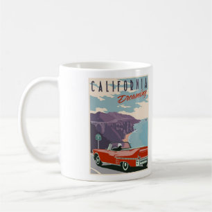 Caneca De Café California Dreaming Coffee Mug - Tamanho 11oz