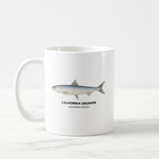 Caneca De Café California Grunion - Marine Animal da Califórnia