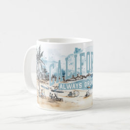 Caneca De Café California Mug