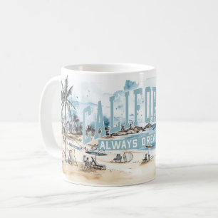 Caneca De Café California Mug