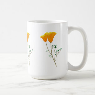 Caneca De Café California Poppy Mug
