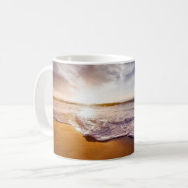 Caneca De Café California Sunset Beach