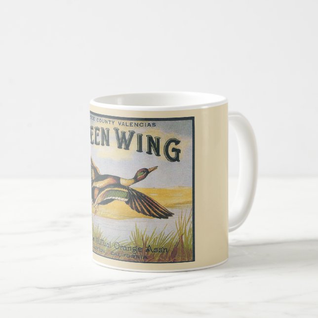 Caneca De Café California Valencias Mug (Frente Esquerda)