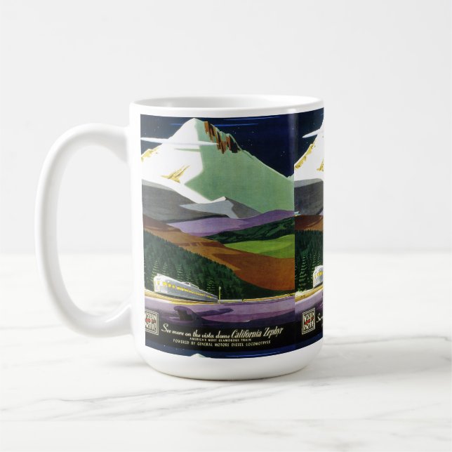 Caneca De Café California Zephyr (Esquerda)