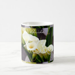 Caneca De Café calla lily bride