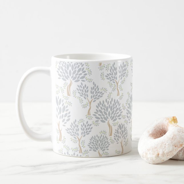 Caneca De Café Calm Forest Wonderland (Com Donut)