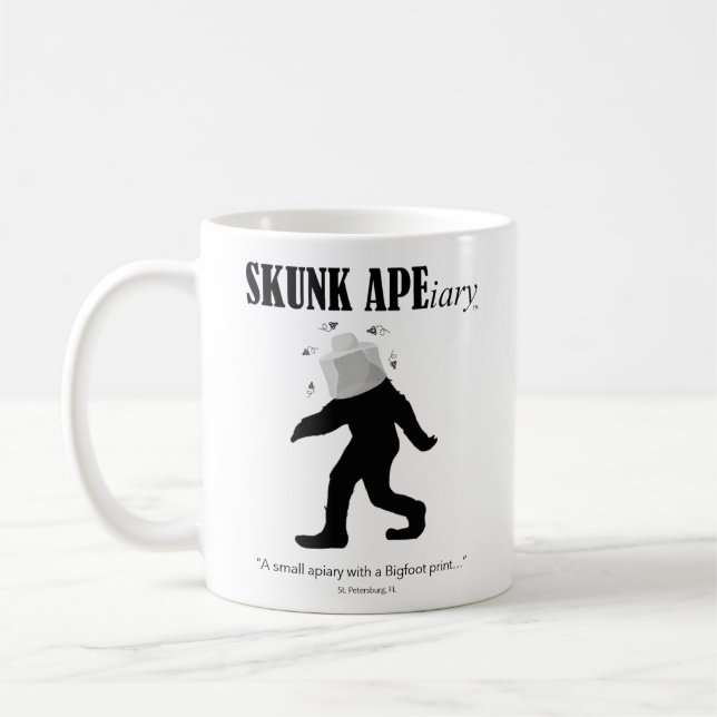 Caneca De Café Cama de café APE SKUNK (Esquerda)