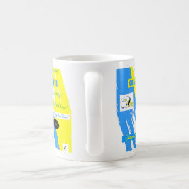 Caneca De Café Cama de café design da equipe do carregador